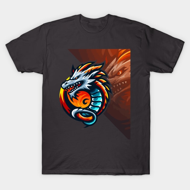 Dragon cranky T-Shirt by Pigxel 